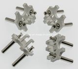 Schuko Plug Insert with 4mm Hollow Pins 0.35mm Thickness Turkey