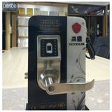 Single Latch Keyless Keypad Fingerprint Scanner Smart Door Lock