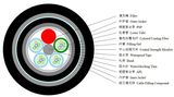 Outdoor Direct Buried Armored Fiber Optic Cable GYTA53-24