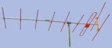 9 Element VHF Digital Outdoor Antenna 9e-512