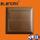 European Style Flush Mounted Button Wall Switch (F6002)