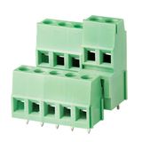 Rising Clamp Type of PCB Terminal Block with 5.08mm Pitch (WJEK508B)