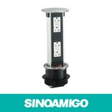 Desk Waterproof GFCI Power Receptacle Pop up Oulet