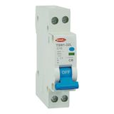 1p+N RCBO Residual Current Circuit Breaker with Overcurrent Protection