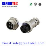 12mm 4 Pin XLR Aviation Plug Waterproof IP55 Chassis Mount Connectors