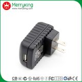 White Black Colors Wall Mount 5V2a Us Plug Portable USB Charger