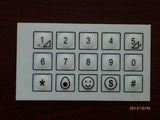 Professional Keypad PCB Membrane Switch with 3m Adhesive / Ipc Standard