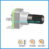 9mm Single Gang Plastic Shaft Rotary Potentiometer for Light Control