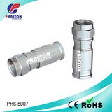 RG6 Compression RF Cable Connector for Coaxial Cable (pH6-5007)