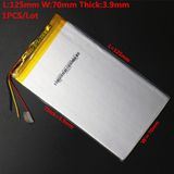 3.7V 4000mAh 3970125 Lithium Polymer Battery for DIY PSP
