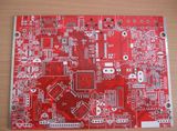 Red 4 Layer Multilayer PCB Board for Electronics