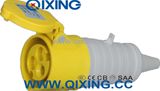 Cee/IEC 16A 110V 3p Yellow Industrial Femal Plug