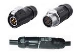 IP65 4 Pin Power Connector Waterproof 12V Wire Connectors