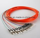 Round Type Optical Fiber Pigtail Sc/LC/FC/St