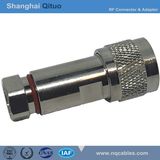 RF Connector N Straight Male Plug (N-J 1/4S super-flexible)