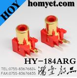 RCA Jack with Three Pins (DIP)