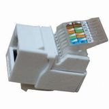 CAT6 UTP 90 Degree Toolless Keystone Jack