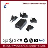 12W~24W Power Adapter with Replaceable Plug (EU/AU/U. S/UK)