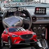 Android 6.0 GPS Navigation Box for Mazda Cx-3 Mzd Connect Video Interface Knob Control Waze