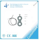 Direct Buried Flat Fiber Optic Drop Cable with Black