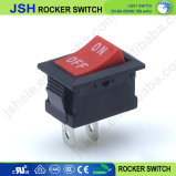 Kcd1-11 Spst, 2 Pin on/off Rocker Switch, 3A 250VAC, 6A 125VAC, 10 X 15mm