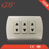 South American Style Electrical Electric Wall Switch Socket