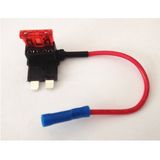 in-Line Car Atc/ATO Blade Fuse Holder Waterproof 10AWG Upto 40A 12V/24V/32V DC