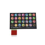 Custom Metal Dome Membrane Switch with Silk Screen Printing / Custom Membrane Switches