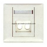 2 Ports St Styleiber Optic Faceplate