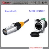 Cat5e Modular Plug Cat5e Dual RJ45 Female Connector/8p8c Cat5e Female RJ45 Connector for LED Display Screen