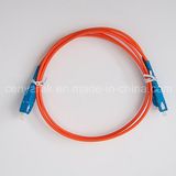Fiber Optic Cable Patch Cord PC 3m 3.0/2.0mm 62.5/125 Sc-Sc