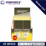 3V Cr Button Cell Lithium Battery with Ce for Toy (CR 2PCS)
