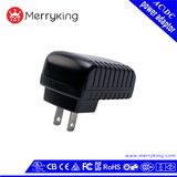 DC Output 7.5V 12V 15V 1A 1.25A 2A 15W Power Adapter