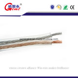 OFC Transparent Flexible Speaker Cable, 2 Core PVC Insulation Gold or Silver, Transparent Flat Speaker Cable