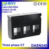 Dasn248 Three Phase CT 3 in 1 Current Transformers Busbar Type 3 Phase Combined Cts