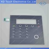 LED Metal Dome Button Embossing Membrane Keypad with LCD Window