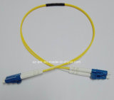 Fiber Optical Cable with Singlemode LC-LC Connectors (0.6M)
