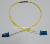 Fiber Optical Cable with Singlemode LC-LC Connectors (0.6M)