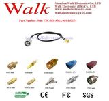 RF Cable Assembly: TNC Male Straight Bulkhead to SMA Male Straight with Rg174 Cable, SMA TNC Connector Cable