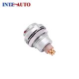 Lemos ECG 2b Connector Socket with Two Nuts Straight Contact