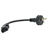 Australian 3-Pin Power Cord with SAA Certification (AL-103+AL-105)