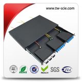 1.2mm Simplex / Duplex 1u Patch Panel for Sc LC MPO Cassette