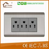 Grey Color Triple 3pin Socket Best Sell for Africa Market