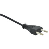 OEM VDE Approved European 2pins Power Cord Plug Cord (AL-151)