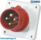 Panel Mounted Flage Plug Comfirmed with IEC Standard (QX813)