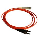 SC Multimode OM1 62.5/125um Duplex Fiber Optic Patch Cord