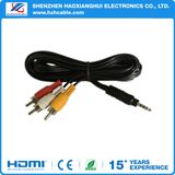 DC 3.5mm to 3RCA Cable RCA Cable with Audio Jack Connector