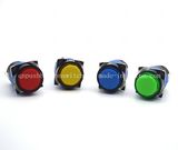 16mm Round Cycle Plastic Push Button Switch