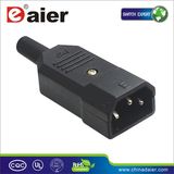 IEC C13 Charger Adapter Male Power Socket