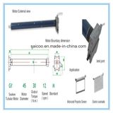 Automatic Roller Shutter Door AC Tubular Motor